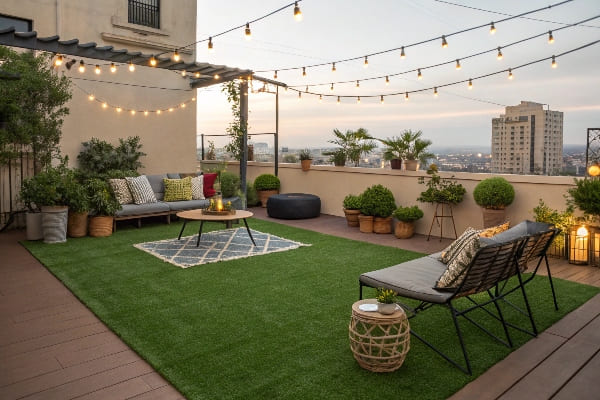 How Can You Decorate with Artificial Grass Rugs Outdoors and Indoors?