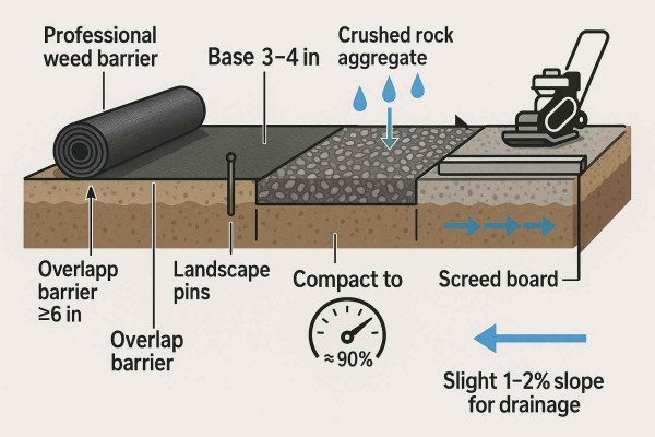 Site Preparation for Artificial Grass Drainage