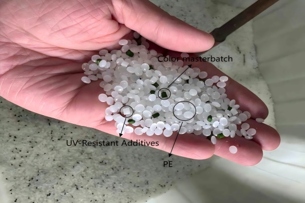 What is artificial grass made from?