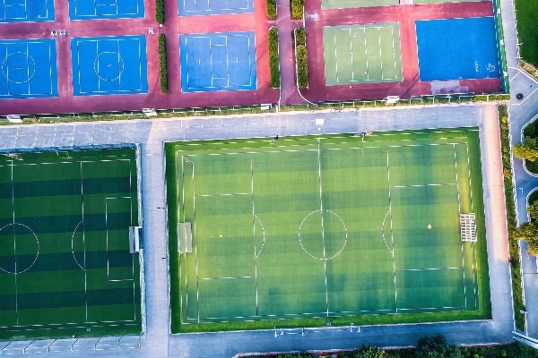What are synthetic sports surfaces?