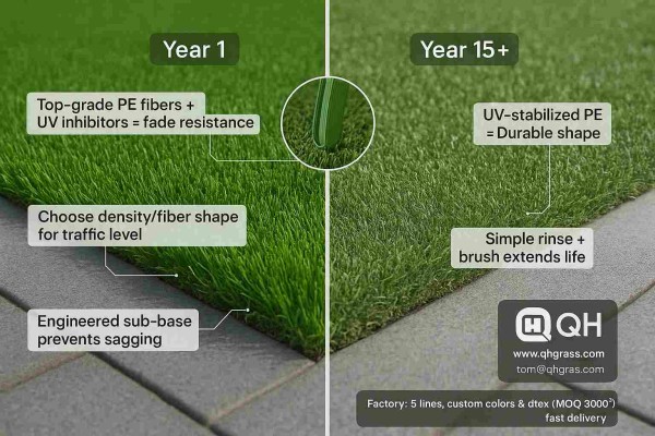Artificial grass installation on sports field, using sand infill for playground construction