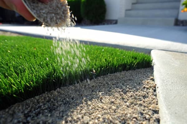 If artificial grass is installed in the yard, does it need infill?