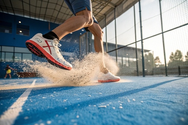 Why is silica sand used on padel tennis courts?