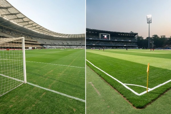 Which thickness is preferable for artificial cricket/football turf?