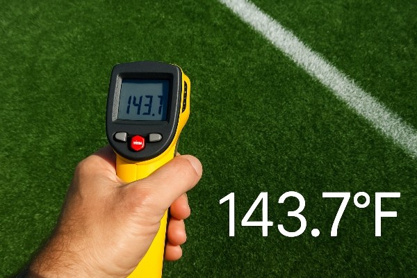 How Hot Does Artificial Grass Get in the Summer?