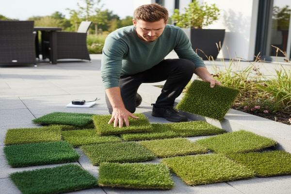 How Does the Custom Artificial Turf Sampling Process Work?