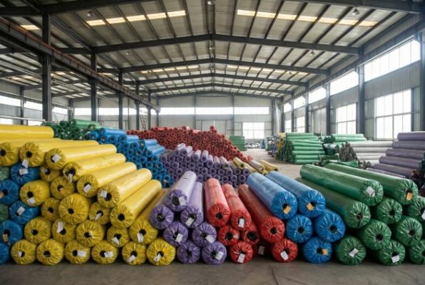 horizontal stacking of turf rolls