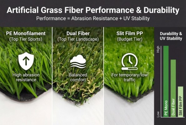 What’s the Difference Between Slit Film, Monofilament, and Dual Fiber Turf?