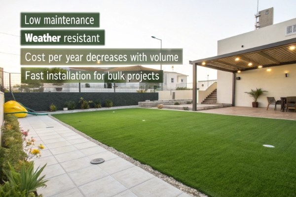 durable artificial grass installation
