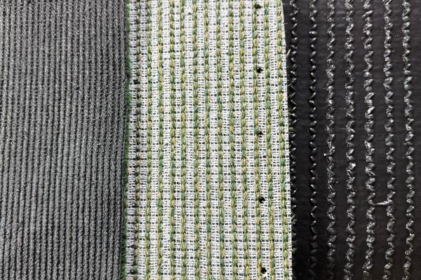 Comparison of different artificial grass densities