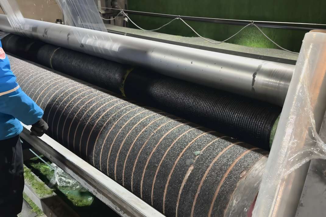 QH factory roll winding area
