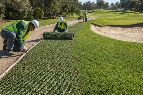 How Is Hybrid Grass Used on Golf Courses?