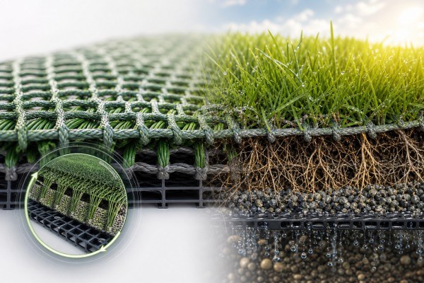 Dual lifespan of hybrid grass systems